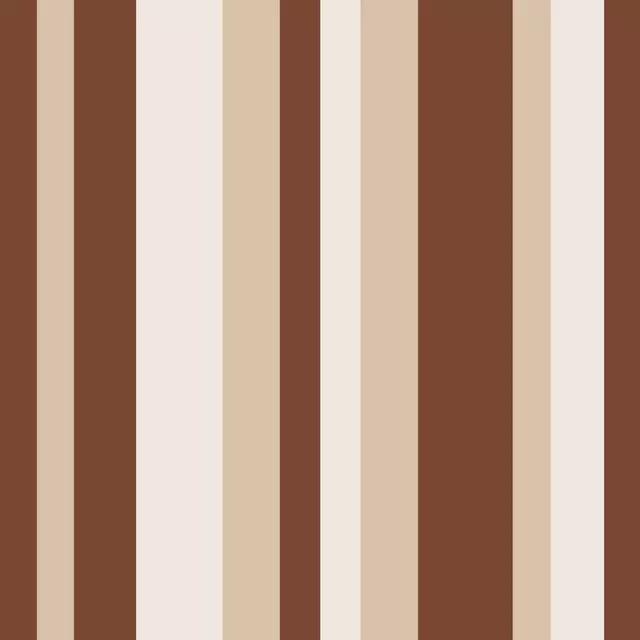 Retro Stripes Brown