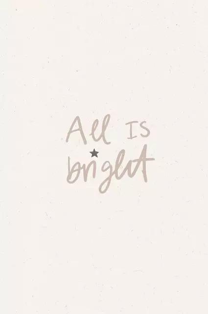 All is bright