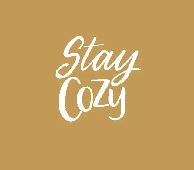 Stay Cozy senf