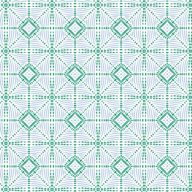 Summer tile - green